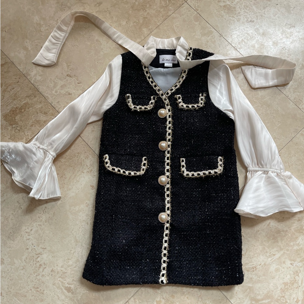 Coco dress by Le Mo Mo size 4t dress never worn